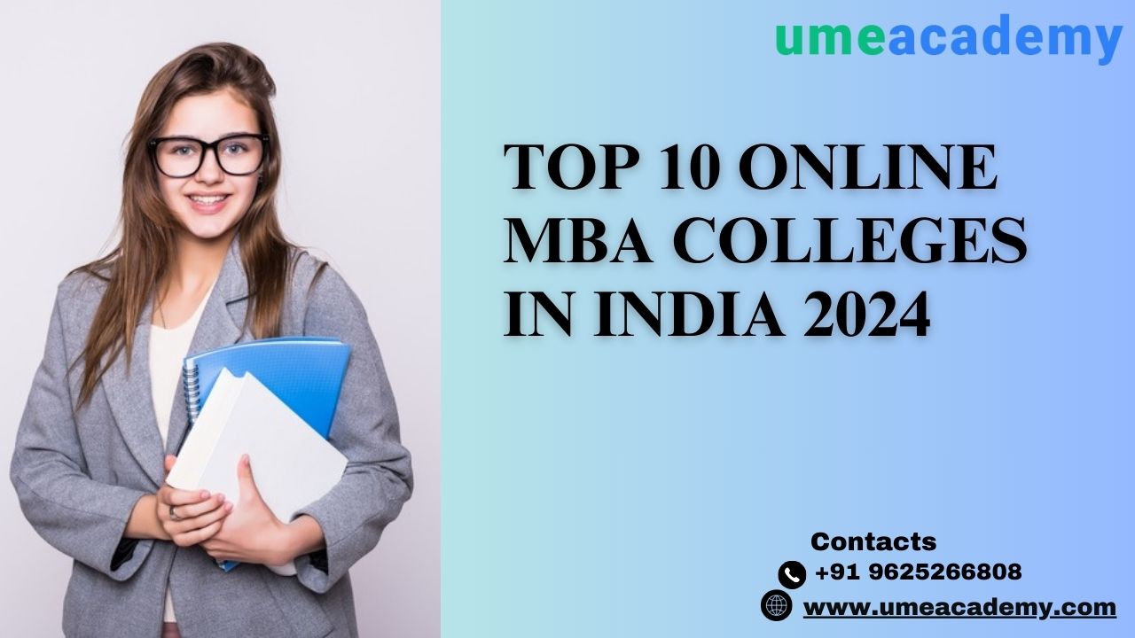 Top 10 Online Mba Colleges In India 2024
